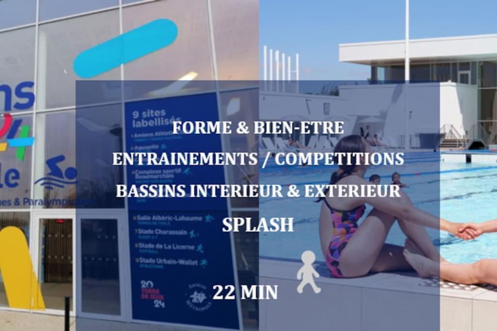 L'Eclat Prestigieux : Quartier Henriville Amiens Dış mekan fotoğraf