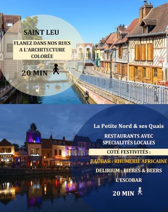 L'Eclat Prestigieux : Quartier Henriville Amiens Dış mekan fotoğraf