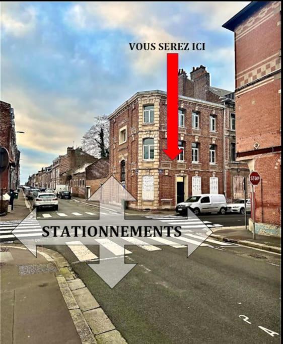 L'Eclat Prestigieux : Quartier Henriville Amiens Dış mekan fotoğraf