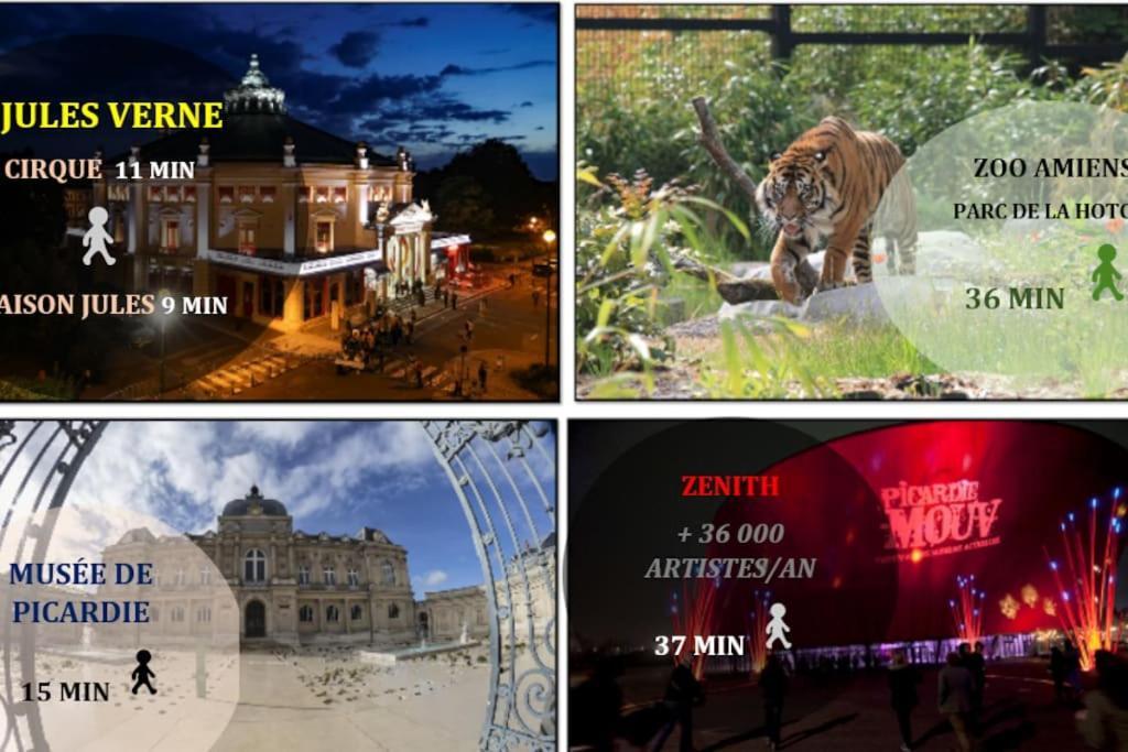 L'Eclat Prestigieux : Quartier Henriville Amiens Dış mekan fotoğraf